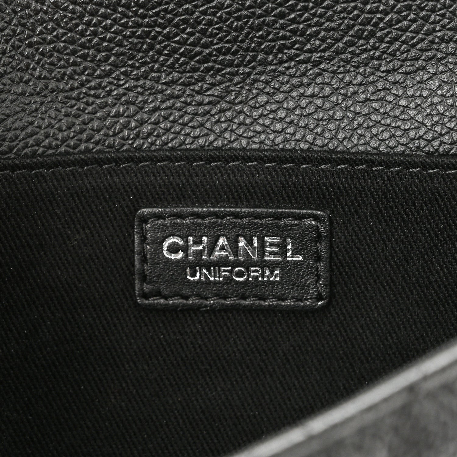 Chanel Grained Calfskin Quilted 2.55 Reissue Flap Belt Bag Clutch Black 6 of 10