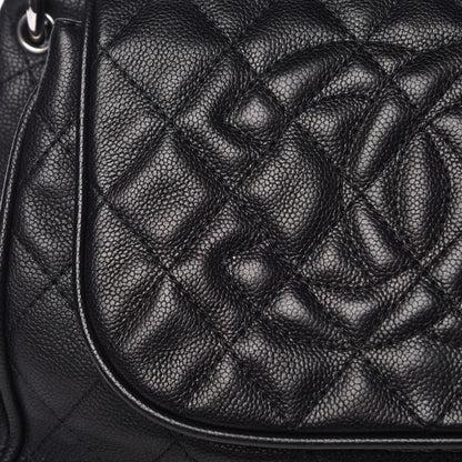 Chanel Caviar Quilted Timeless Accordion Flap Black 9 of 13