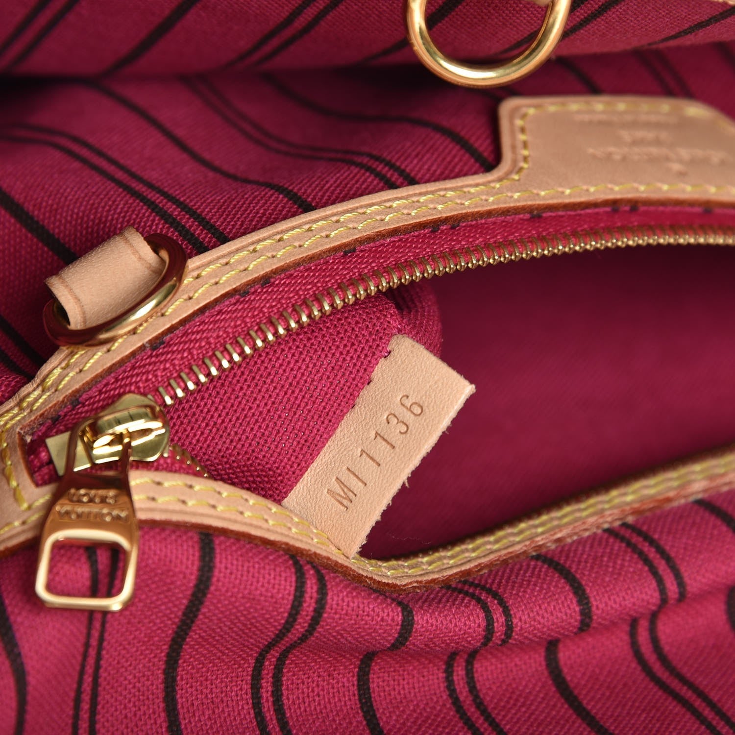 Louis Vuitton Monogram Delightful MM Pivoine 7 of 7