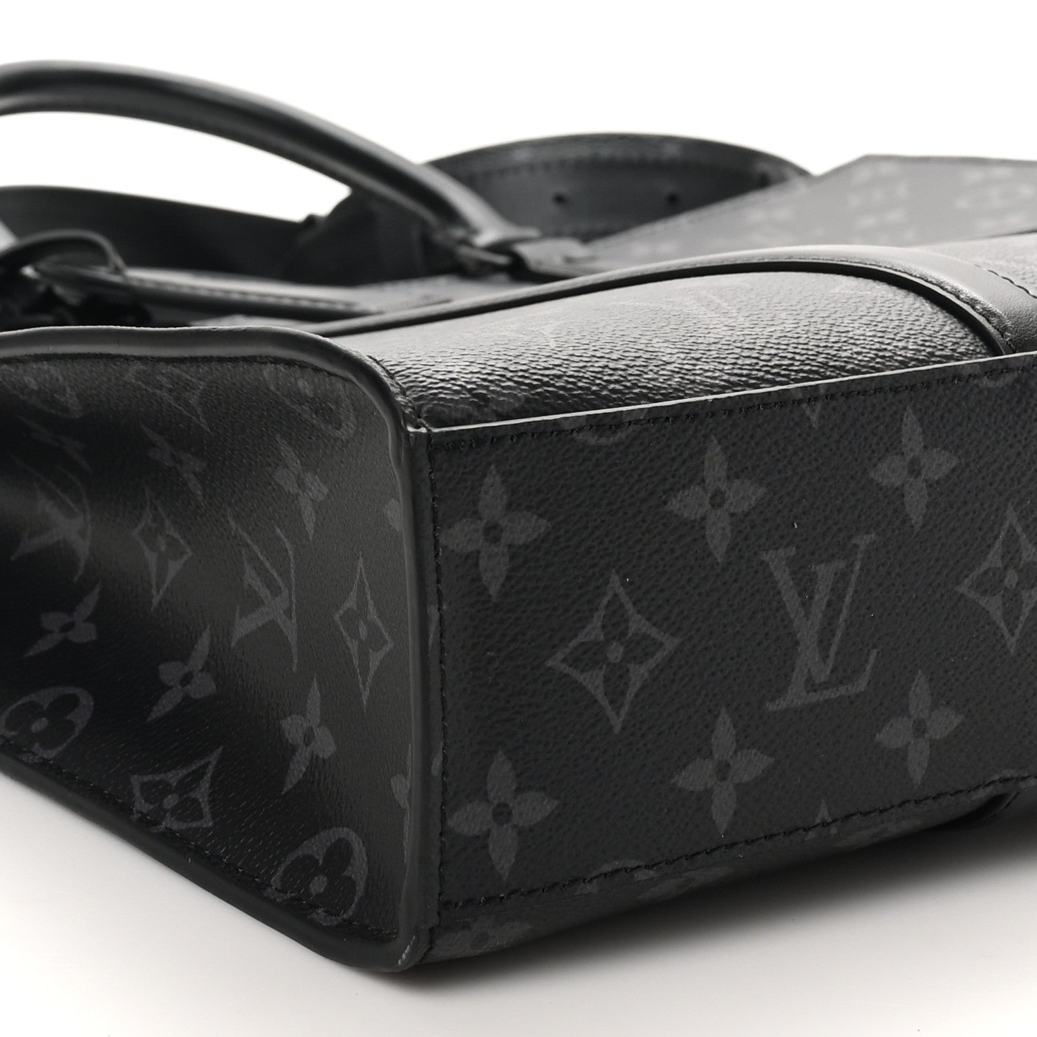 Louis Vuitton Monogram Eclipse Sac Plat Horizontal Zipper 8 of 9