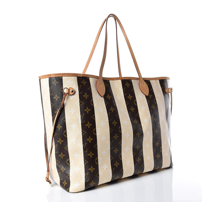 Louis Vuitton Monogram Rayures Neverfull GM 3 of 29