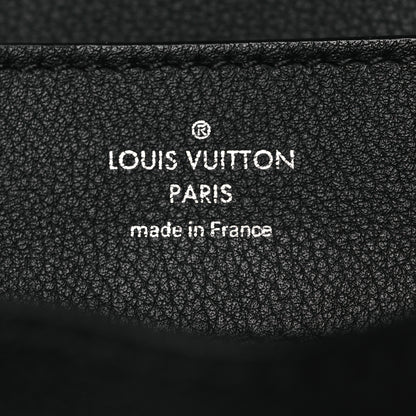 Louis Vuitton Calfskin Lockme Mini Backpack Black 6 of 11