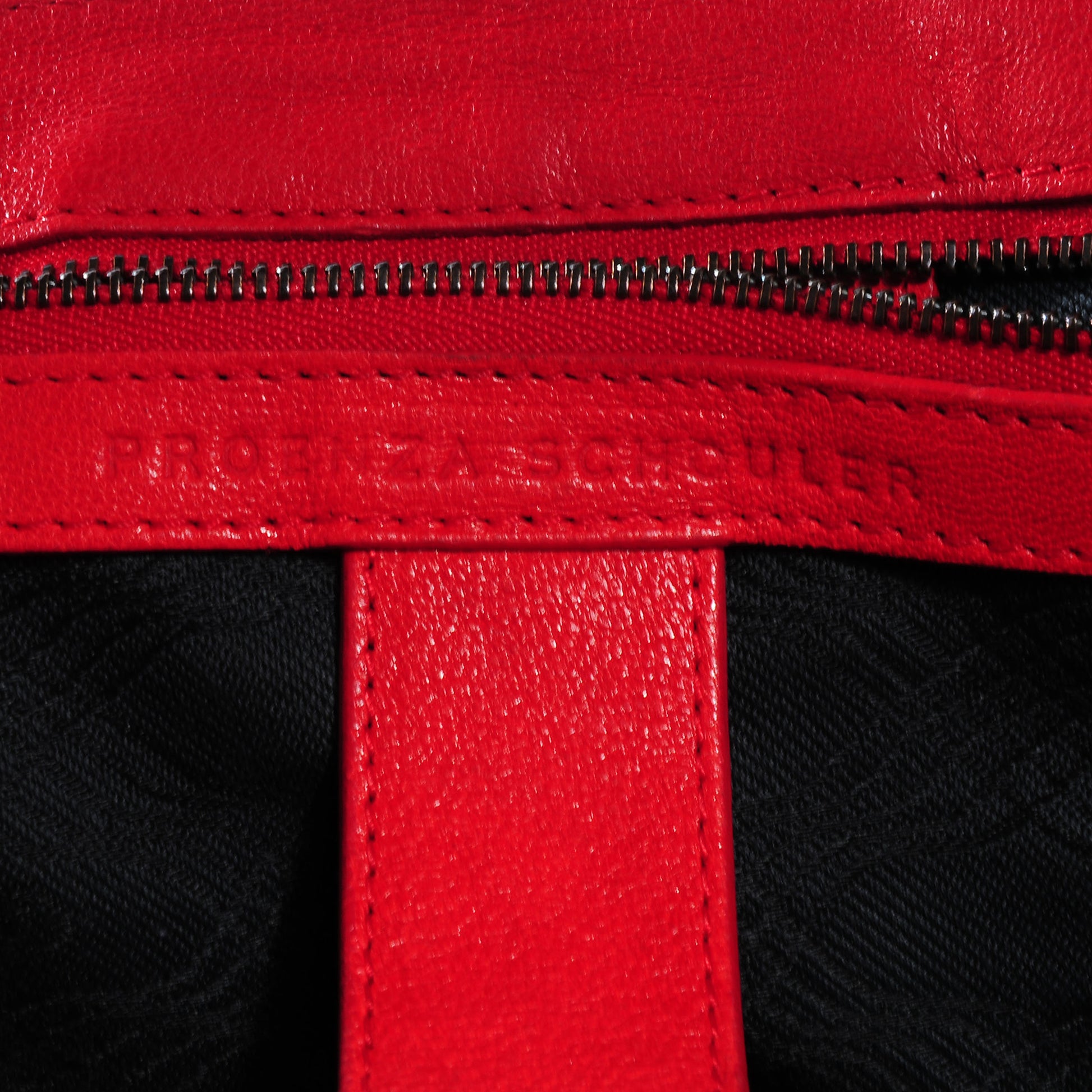Proenza Schouler Lambskin PS1 Medium Satchel Red 14 of 14