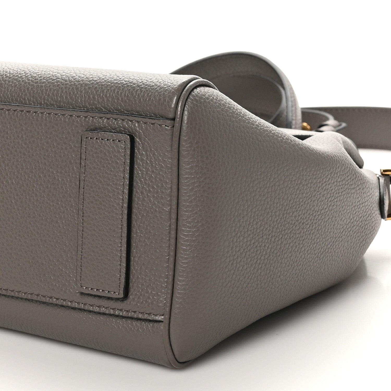 Versace Calfskin Virtus Top Handle Bag Grey 9 of 9