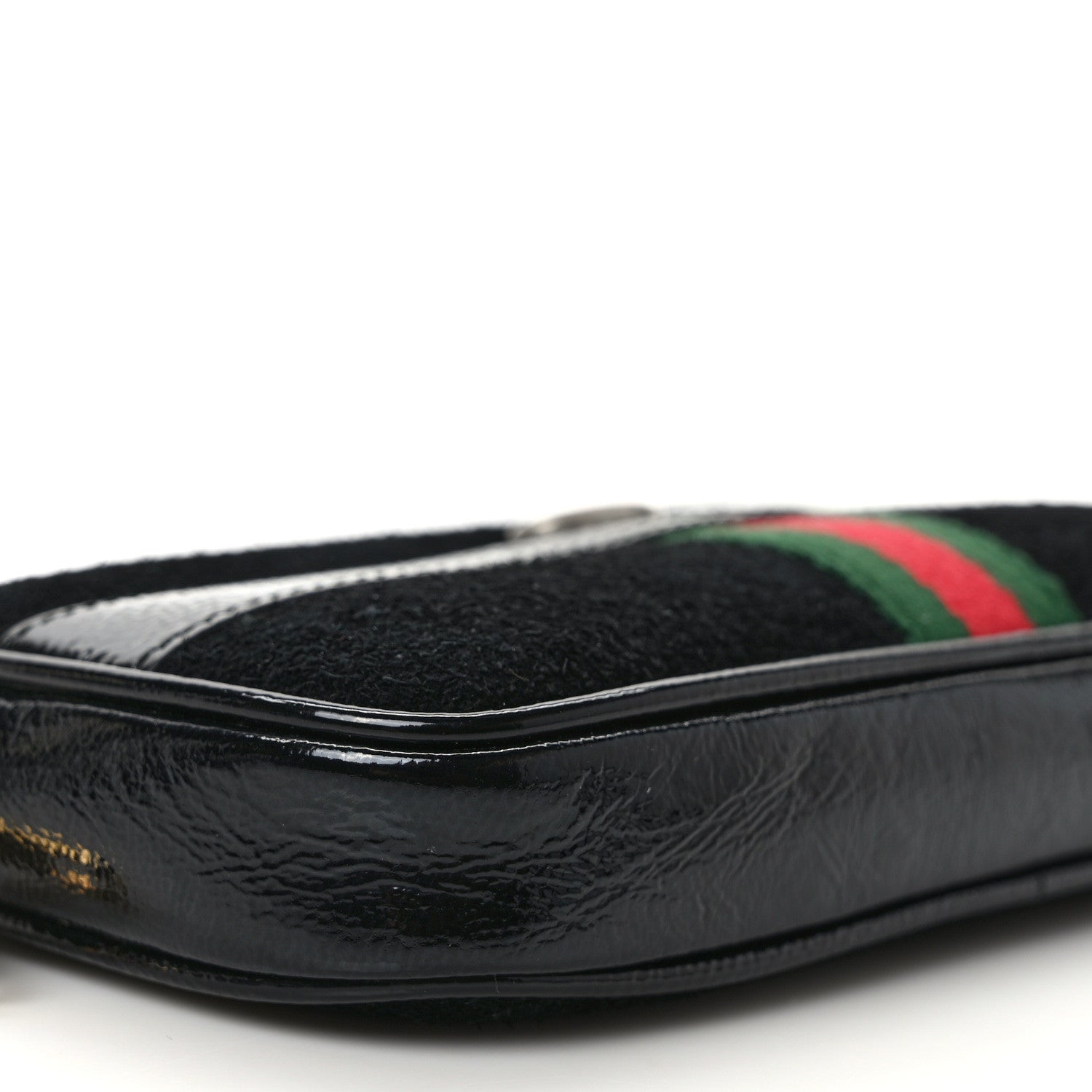 Gucci Suede Patent Ophidia Belted iPhone Case 75 30 Black 7 of 11