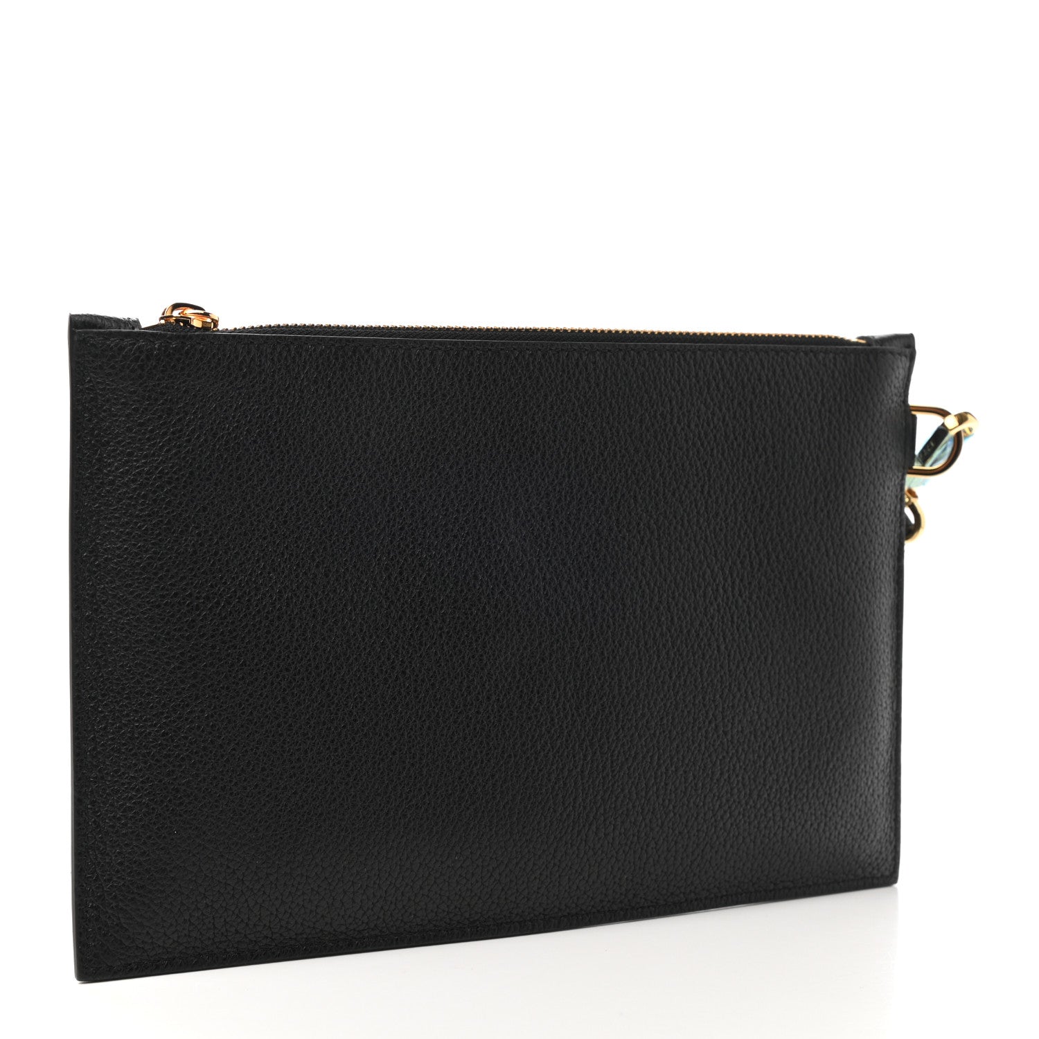 Versace Grained Calfskin La Medusa Pouch Black 2 of 7