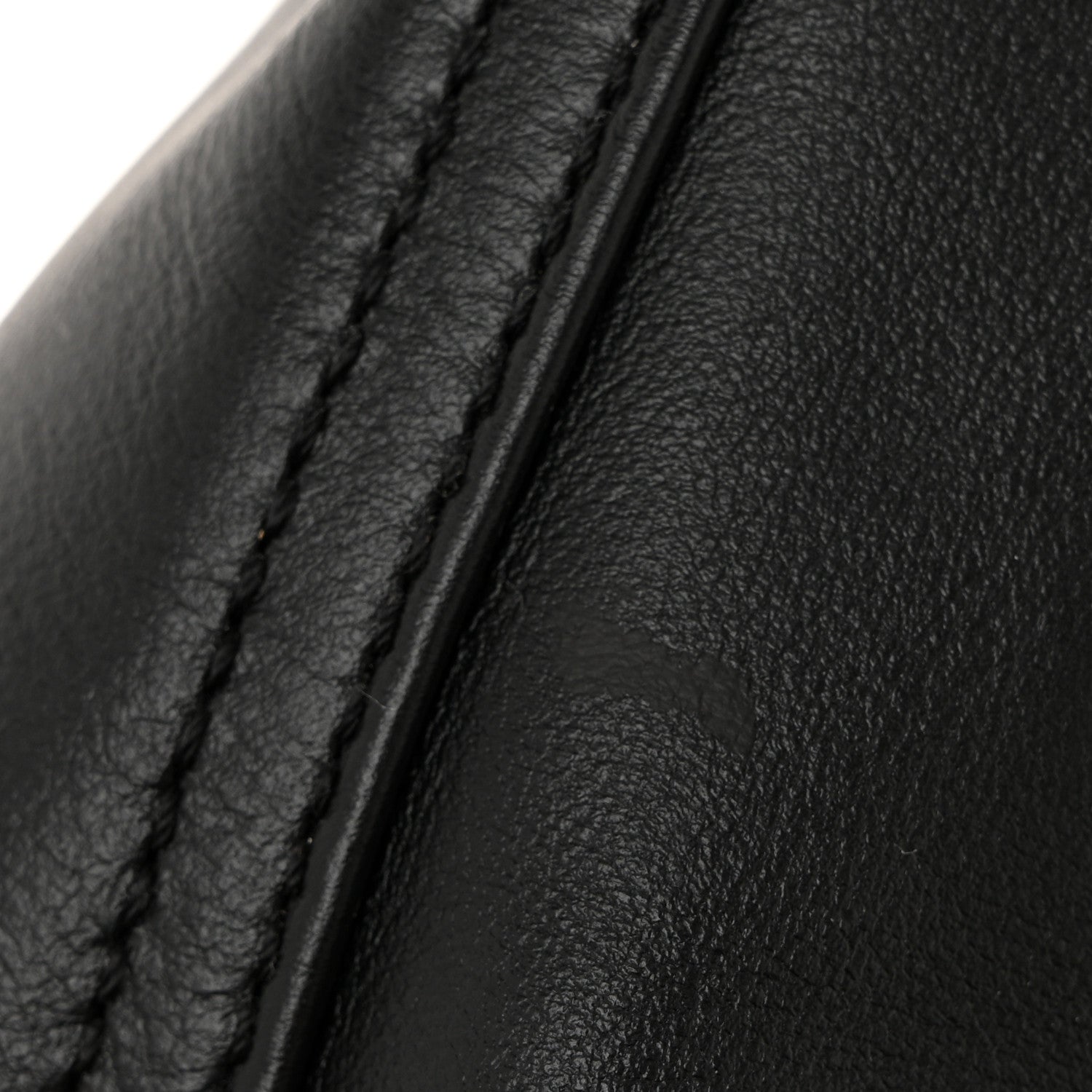 Loewe Shiny Calfskin Medium Panta Flamenco Clutch Black 12 of 13