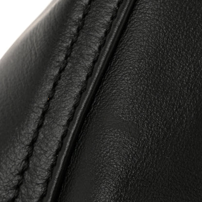Loewe Shiny Calfskin Medium Panta Flamenco Clutch Black 12 of 13