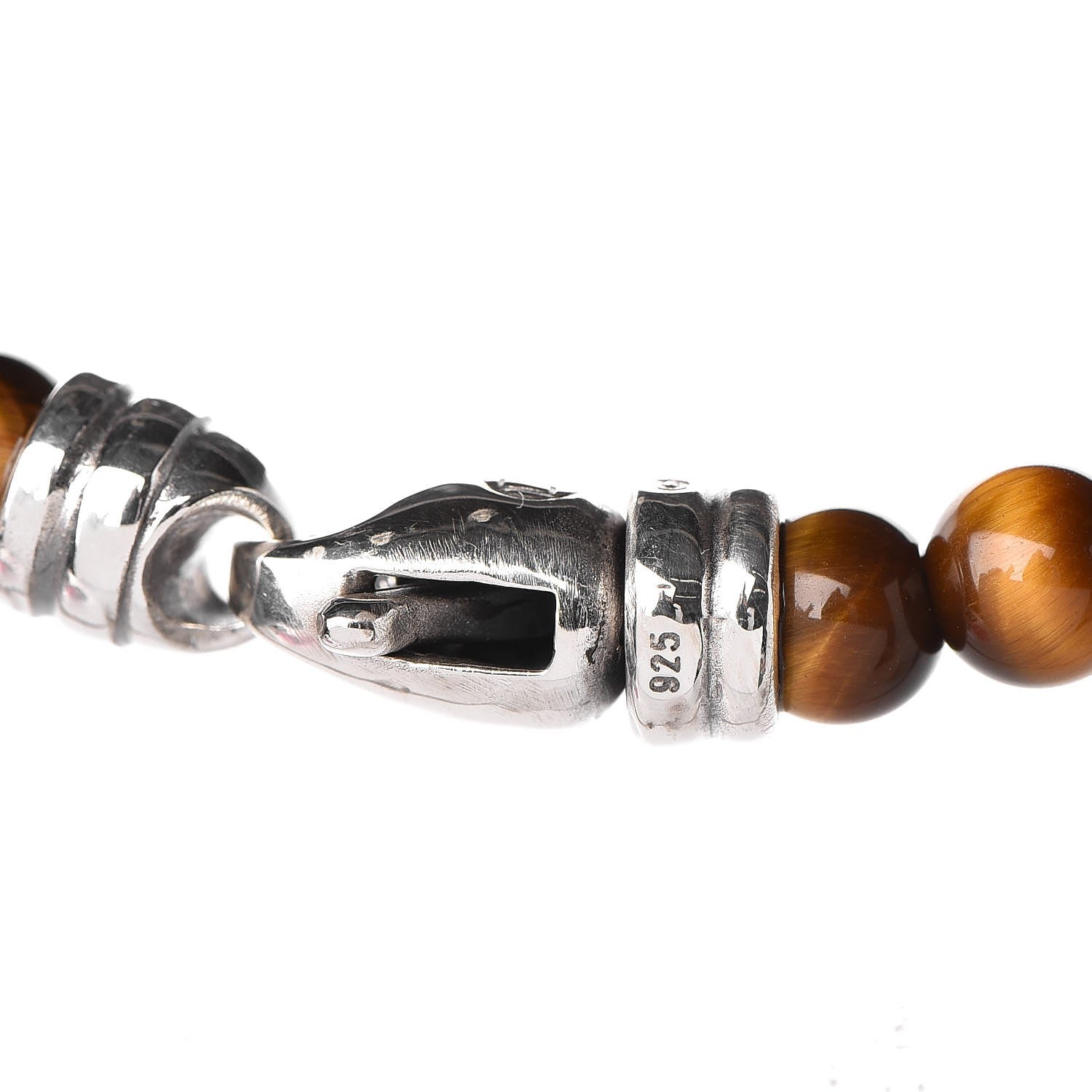 David Yurman Tigers Eye Spiritual Beads Necklace 5 of 5