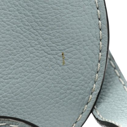 Chloe Calfskin Mini Marcie Round Crossbody Bag Faded Blue 10 of 12