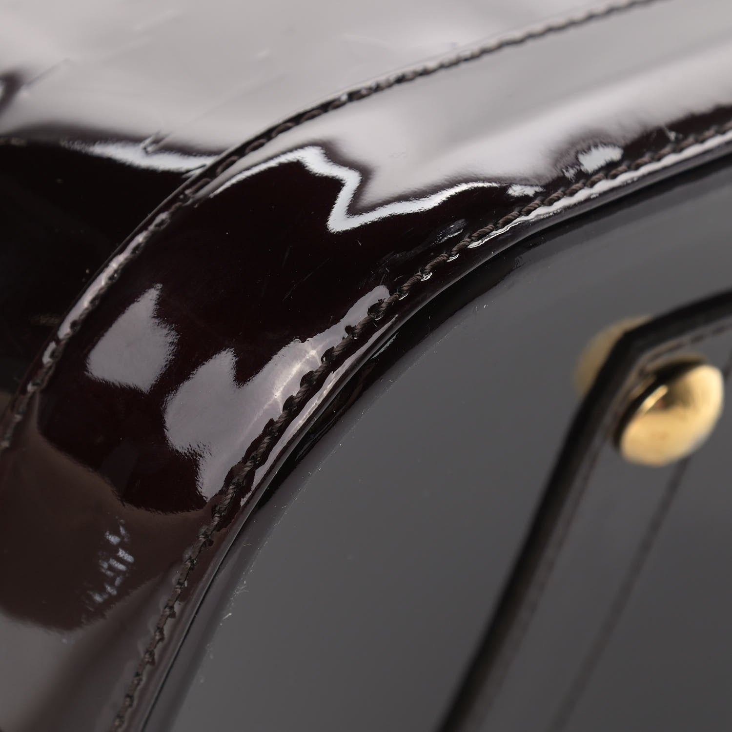 Louis Vuitton Vernis Alma GM Amarante 9 of 13