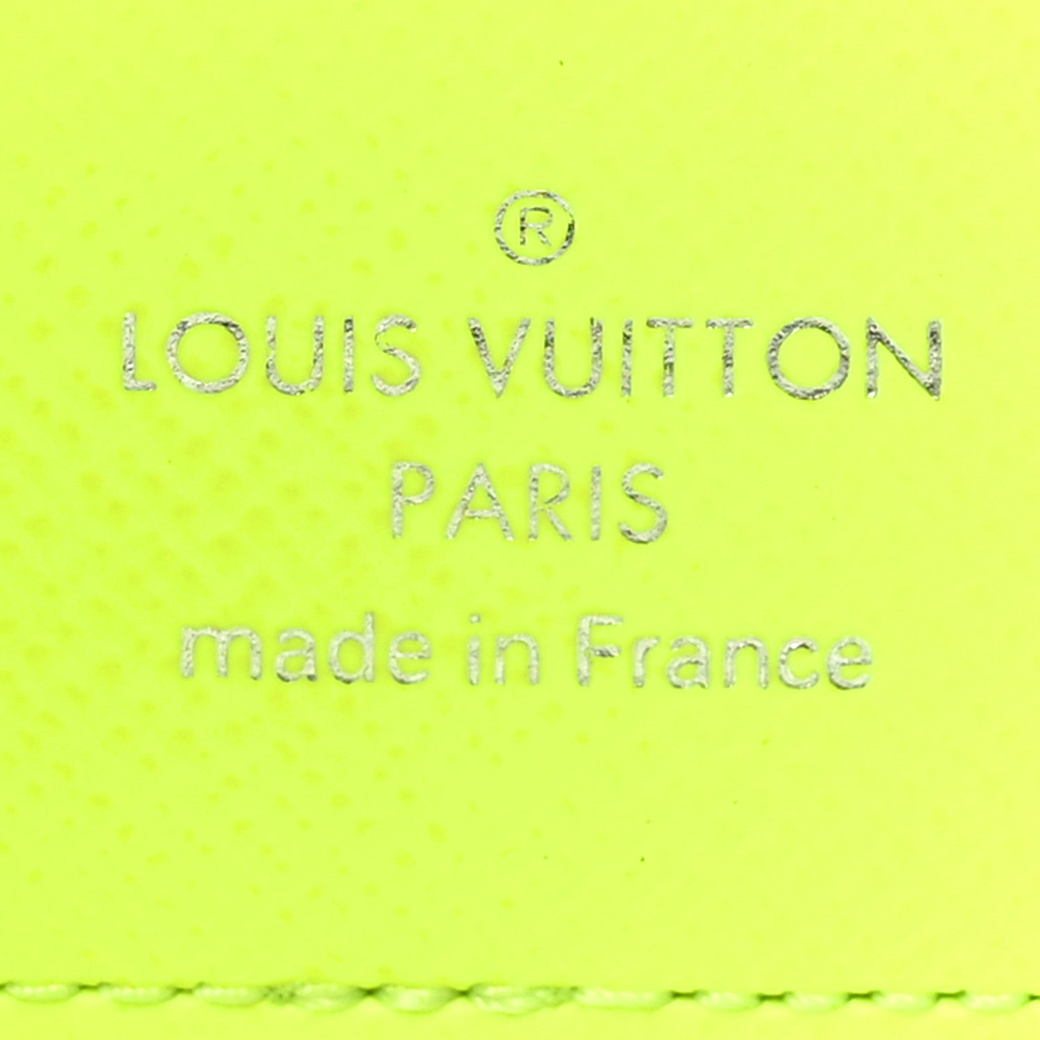Louis Vuitton Taigarama Pocket Organizer Neon Yellow 6 of 7