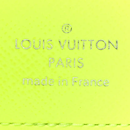 Louis Vuitton Taigarama Pocket Organizer Neon Yellow 6 of 7