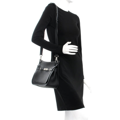 Hermes Taurillon Clemence Jypsiere 28 Black 2 of 7