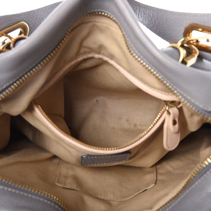 Chloe Calfskin Medium Paraty Cashmere Grey 7 of 17