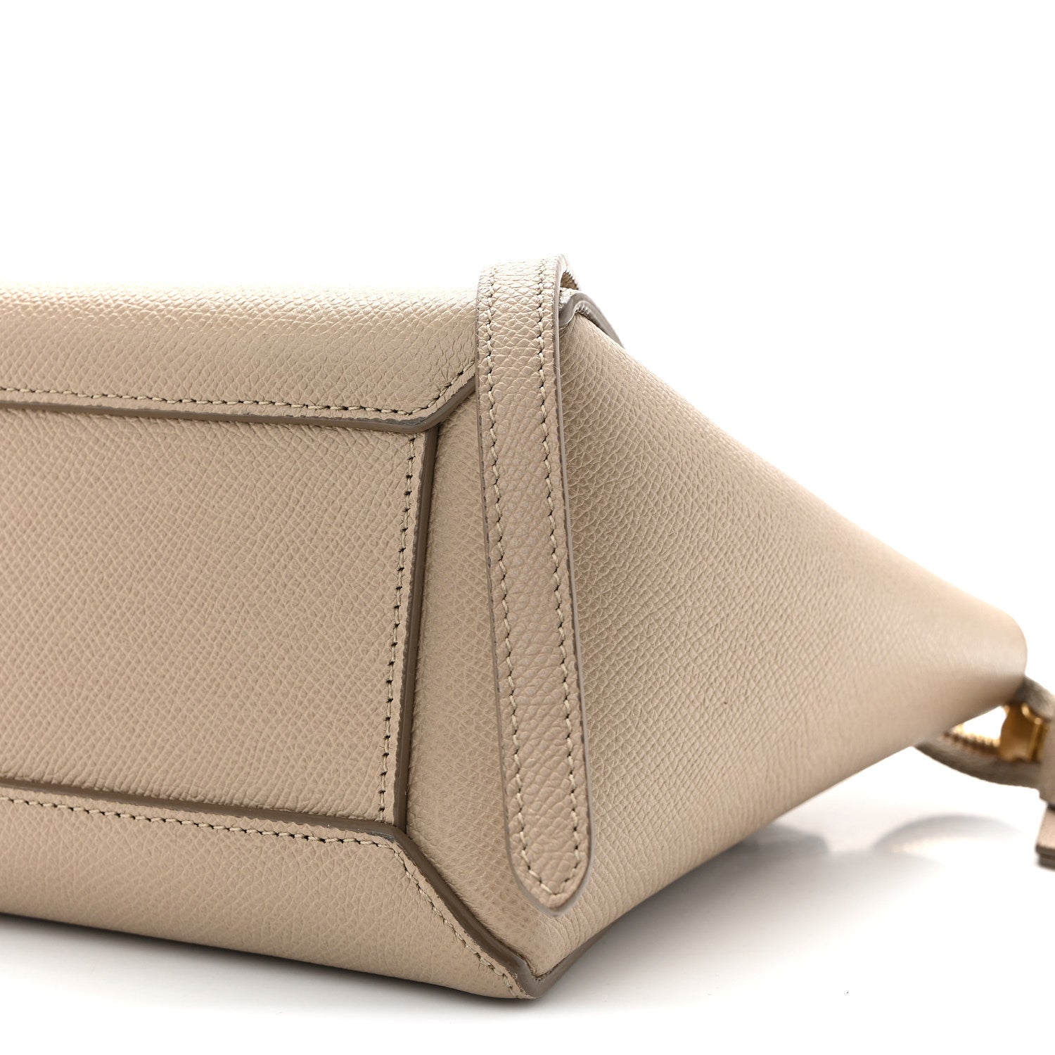 Celine Grained Calfskin Nano Belt Bag Light Taupe 10 of 10