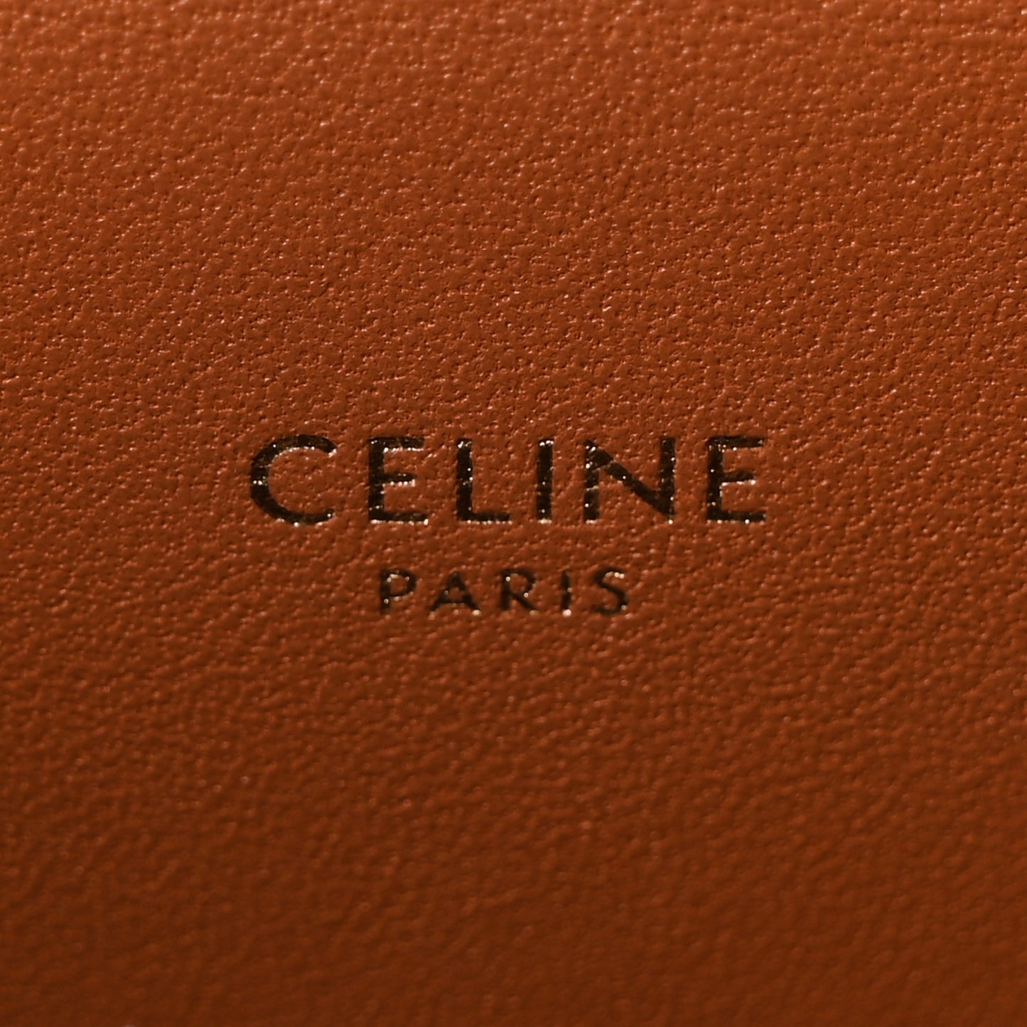 Canvas Calfskin Triomphe Box Top Handle Bag Tan