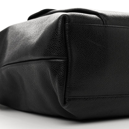 Chanel Caviar Pocket Tote Black 10 of 12