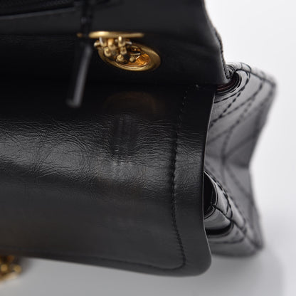 Chanel Aged Calfskin Quilted 2.55 Reissue 225 Flap Black 12 of 13