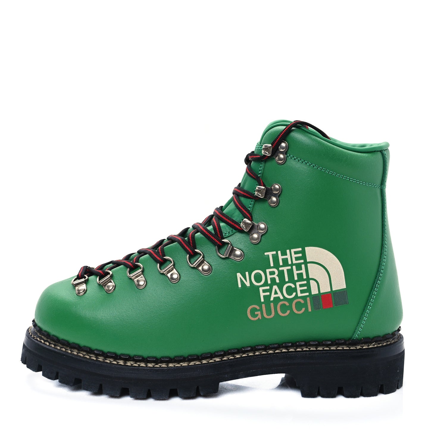 X THE NORTH FACE Calfskin Mens Hiking Ankle Boots 9 New Shamarock