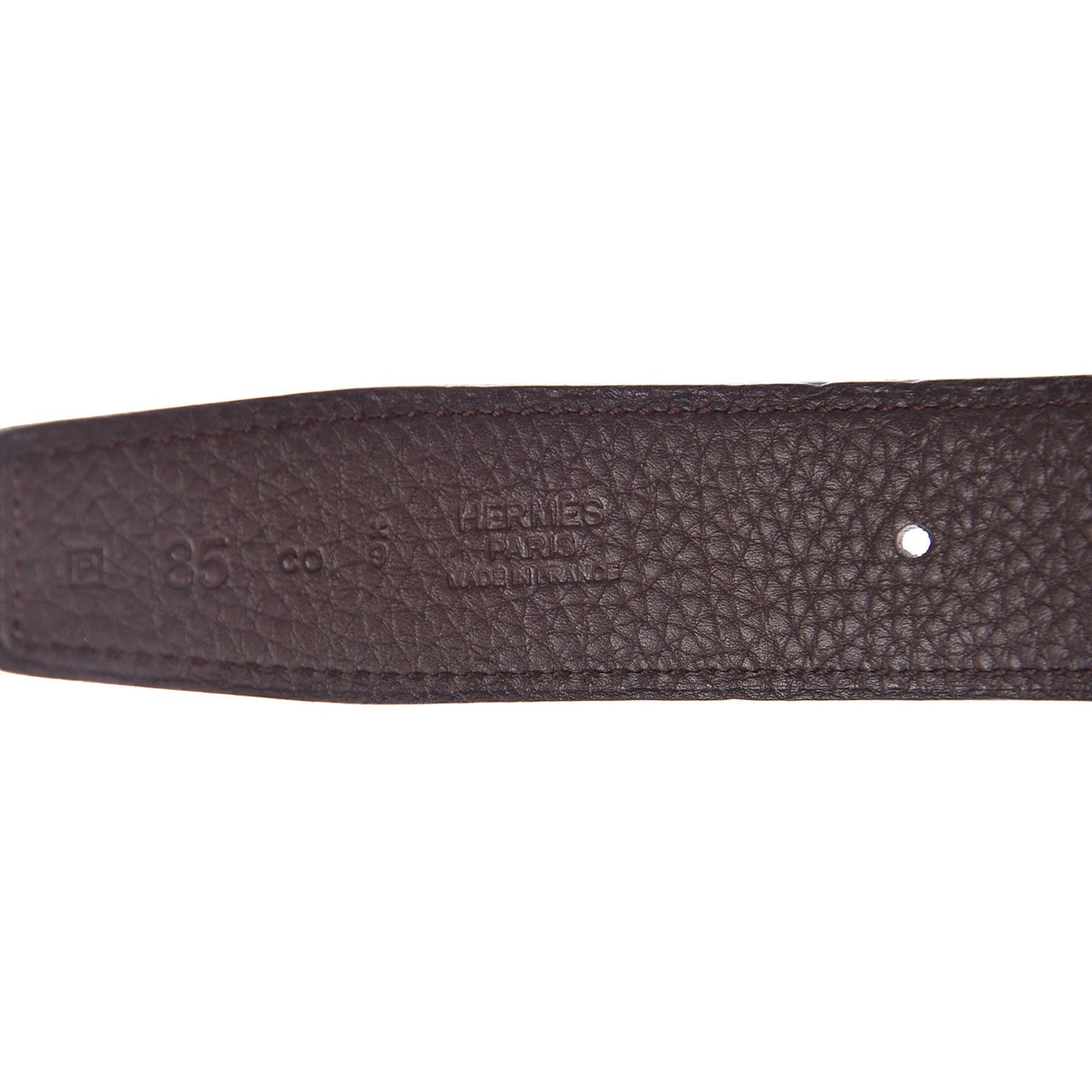 Box Togo 32mm H Belt 85 Black Chocolate