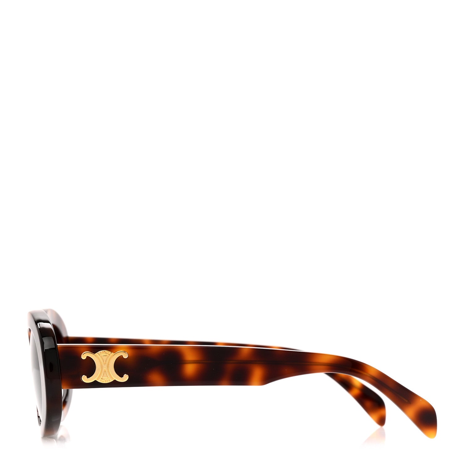 Celine Acetate Triomphe 01 Sunglasses CL 40194U Tortoise 3 of 8