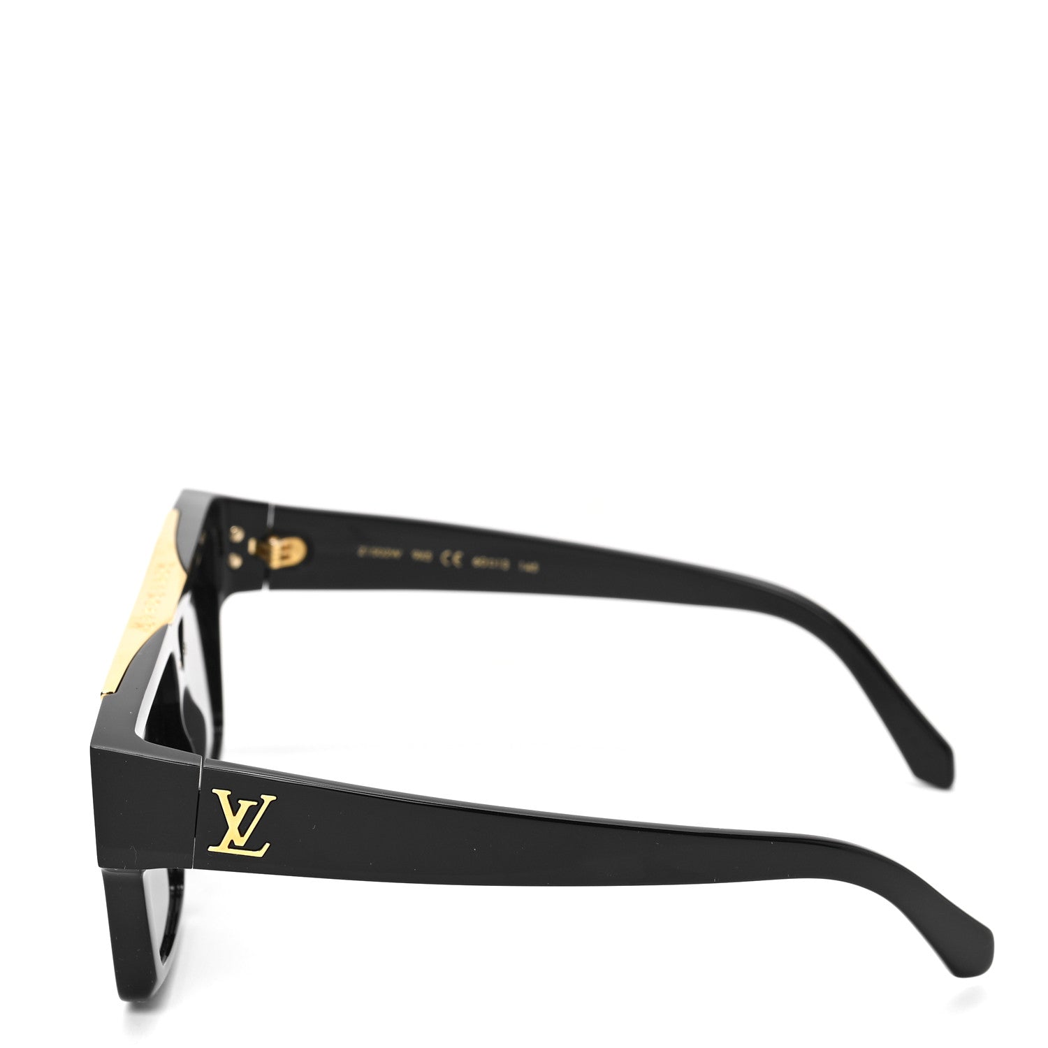 Louis Vuitton Acetate Evidence Z1502W Sunglasses Black 3 of 6