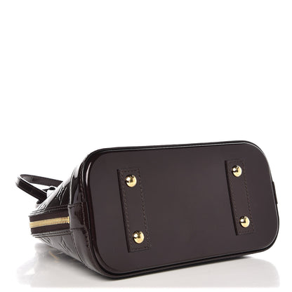 Louis Vuitton Vernis Alma BB Amarante 5 of 9