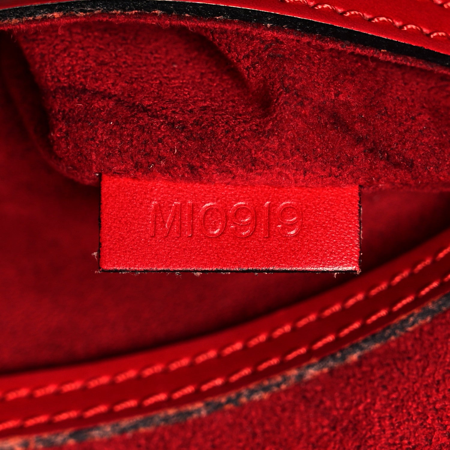 Louis Vuitton Epi Alma PM Castillan Red 8 of 23