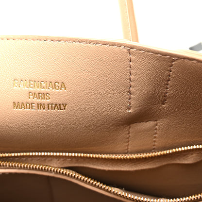 Balenciaga Smooth Calfskin Small Bel Air Carry All Bag Latte 6 of 9