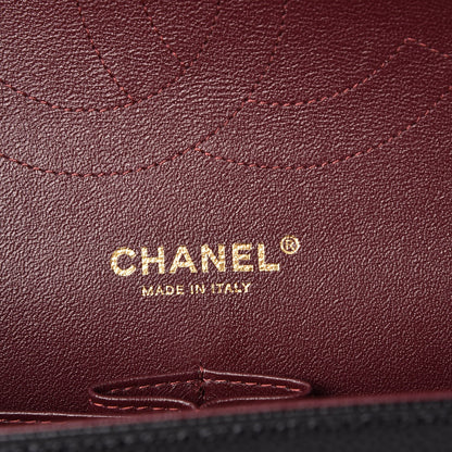 Chanel Caviar Quilted Jumbo Double Flap Black 7 of 9