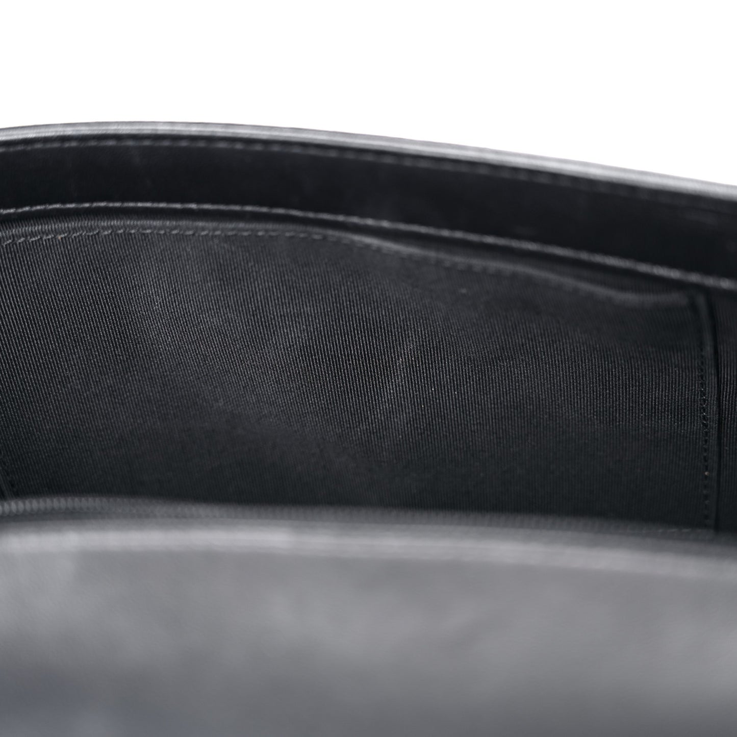 Lambskin Quilted New Medium Boy Flap Black