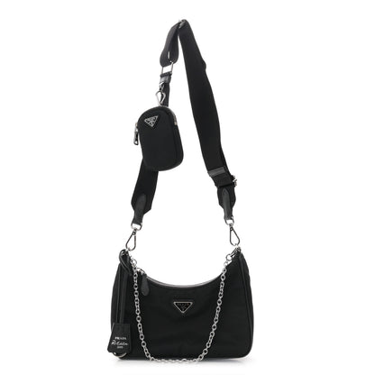 Prada Nylon Re-Edition 2005 Shoulder Bag Black 1 of 11