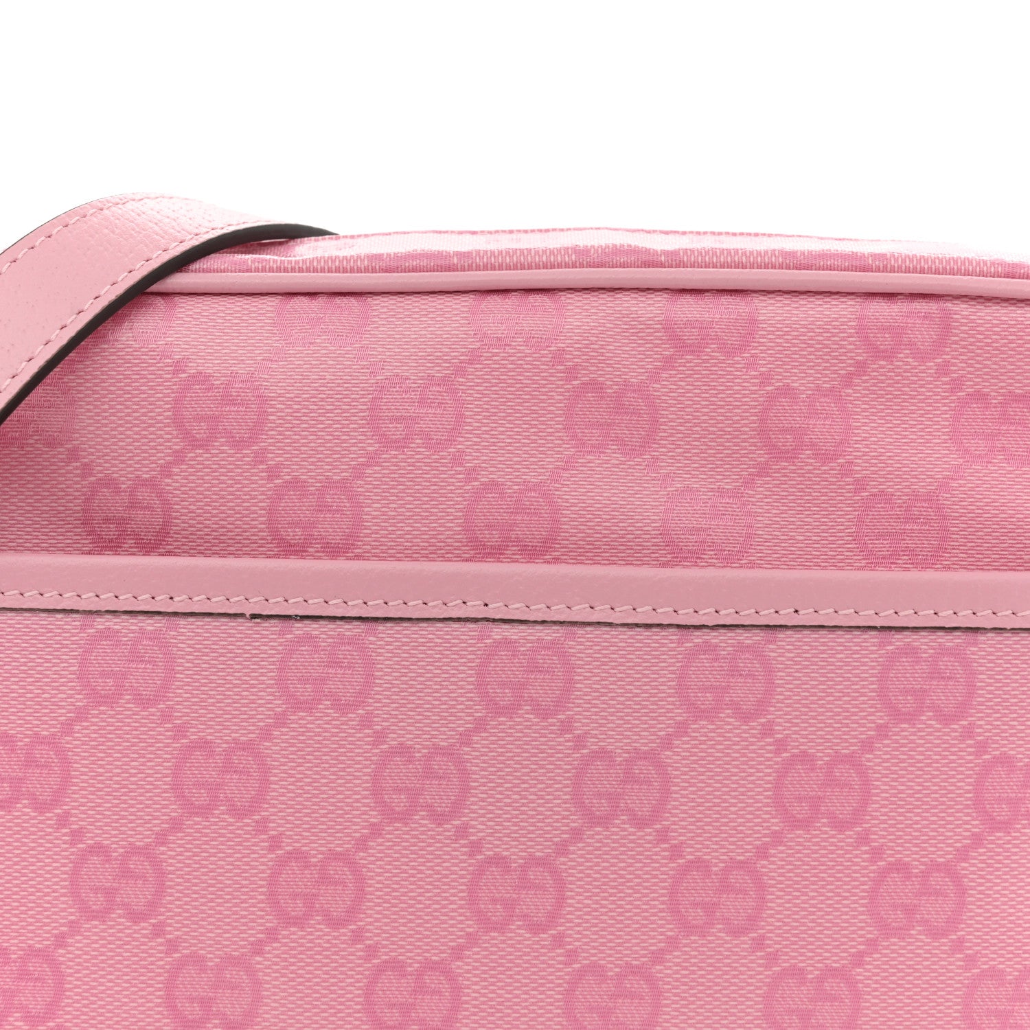 Gucci GG Crystal Monogram Mini Shoulder Bag Sugar Pink 8 of 11