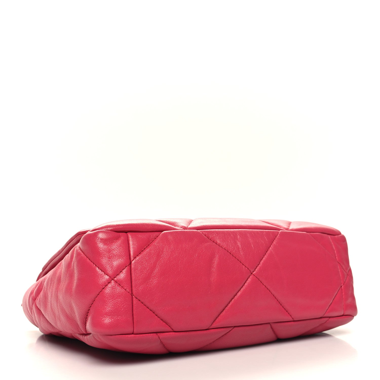 Chanel Lambskin Quilted Medium Chanel 19 Flap Dark Pink 4 of 10