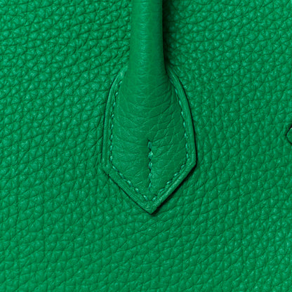 Hermes Togo Verso Birkin 25 Menthe Vert Bosphore 10 of 34