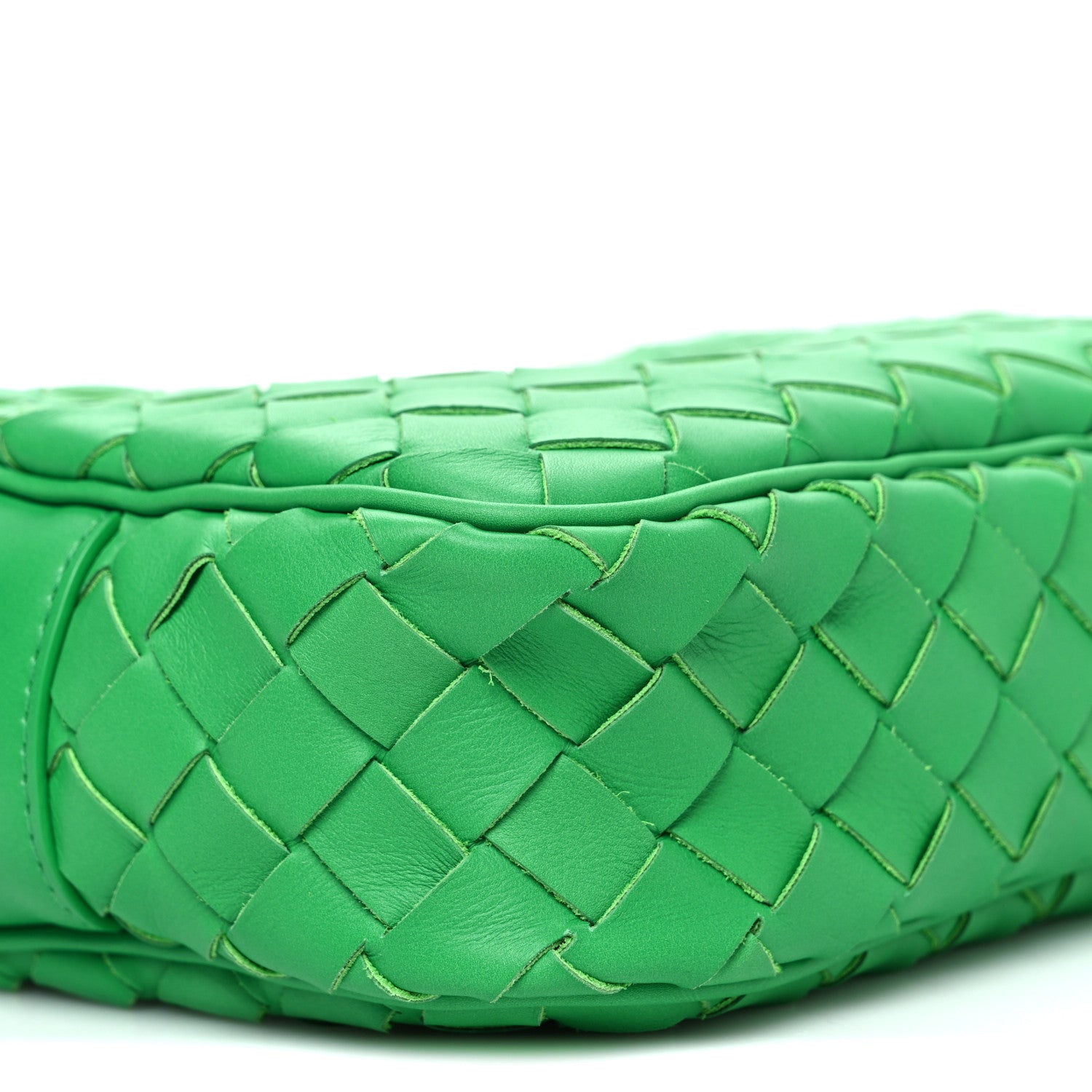 Bottega Veneta Calfskin Intrecciato Small Camera Bag Parakeet 9 of 10