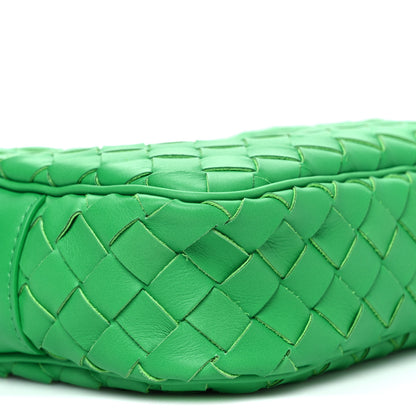 Bottega Veneta Calfskin Intrecciato Small Camera Bag Parakeet 9 of 10