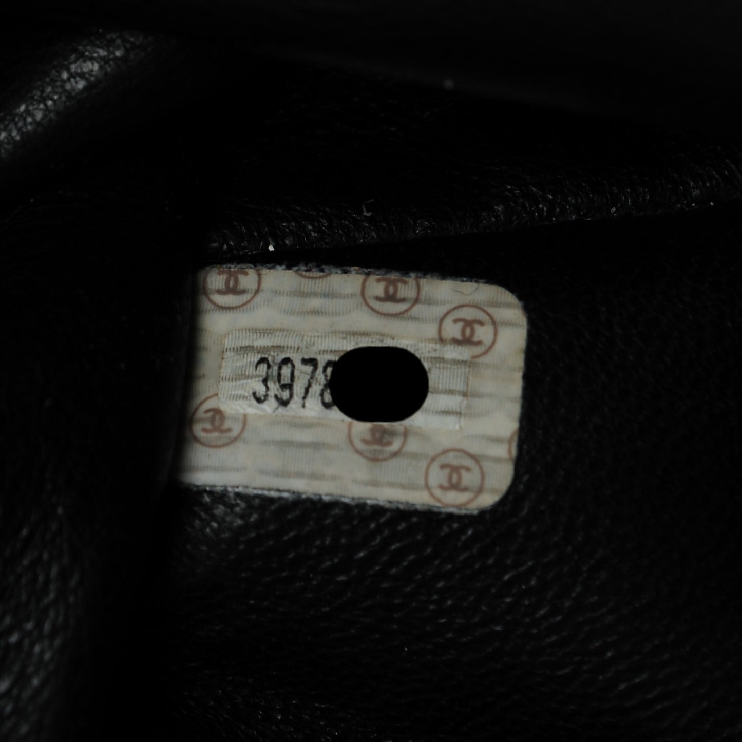 Lambskin CC Tote Black