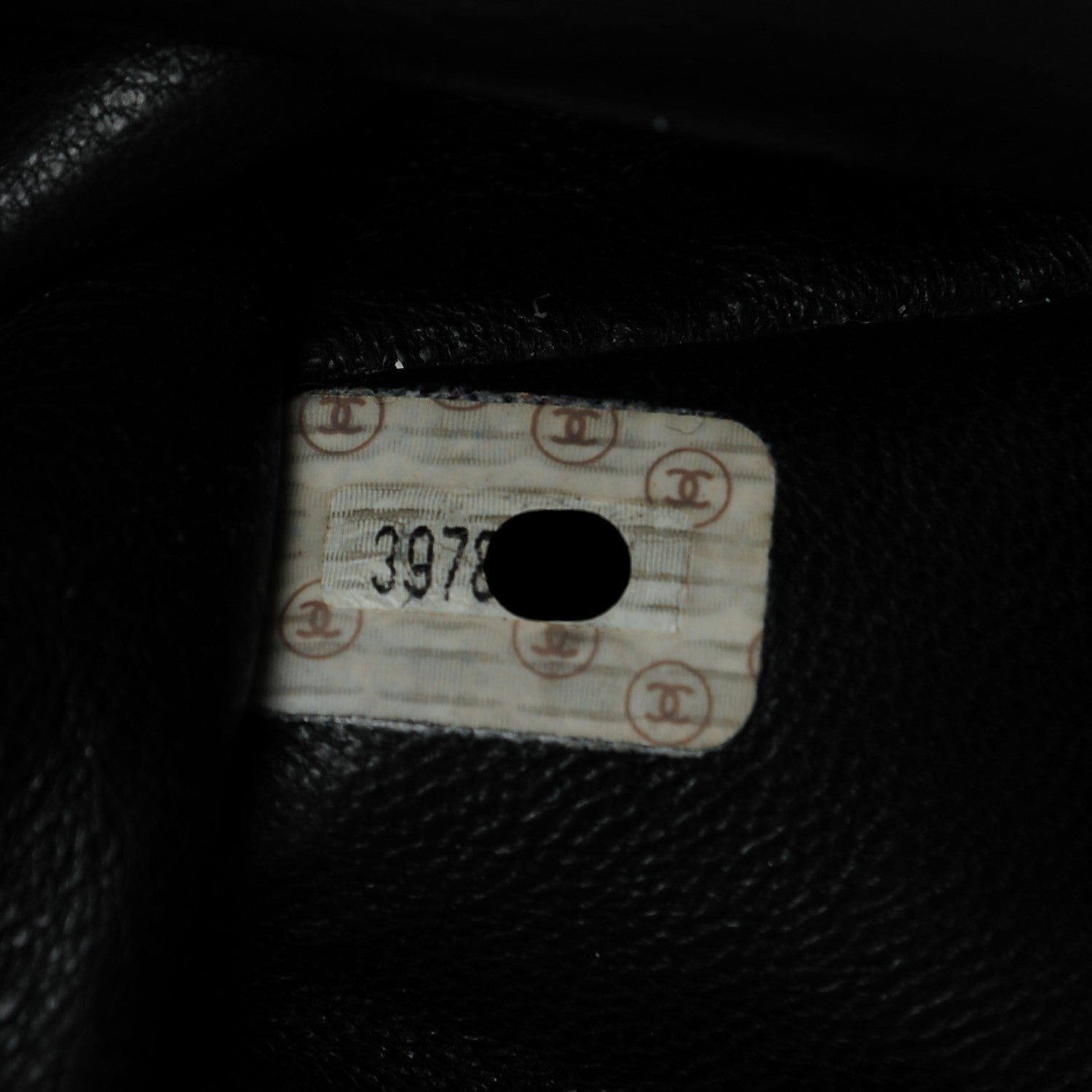 Chanel Lambskin CC Tote Black 8 of 9