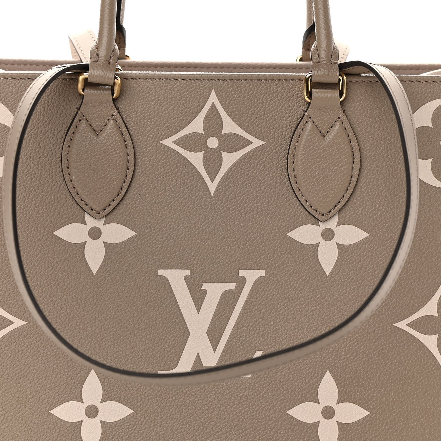Empreinte Monogram Giant Onthego MM Tourterelle Creme