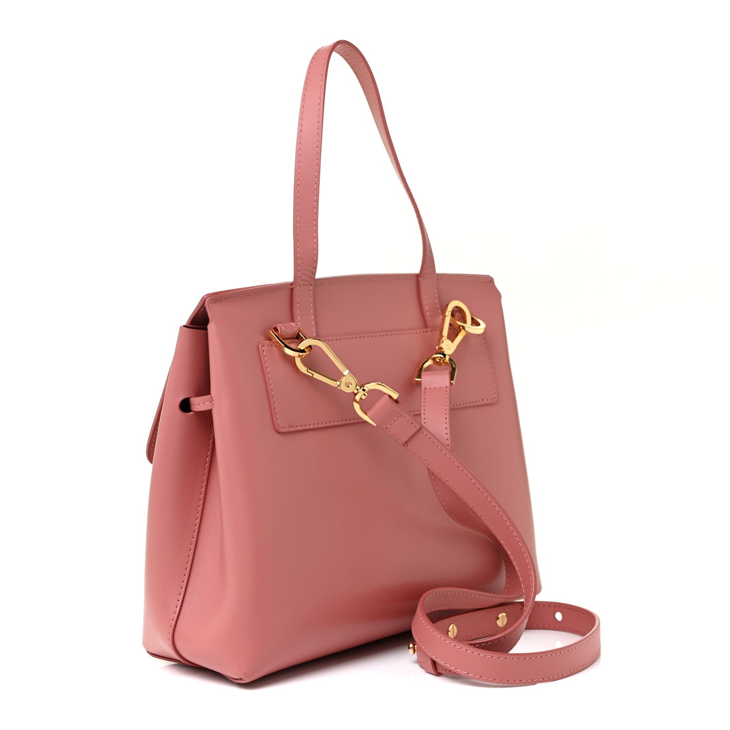 Mansur Gavriel Calfskin Mini Mini Lady Bag Blush 2 of 10
