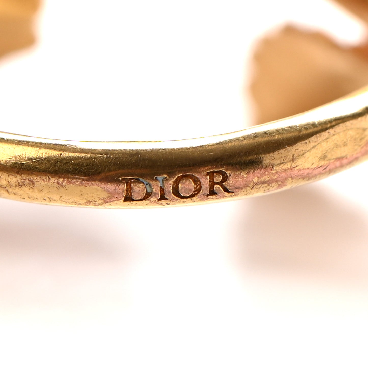Flower Ring L Gold