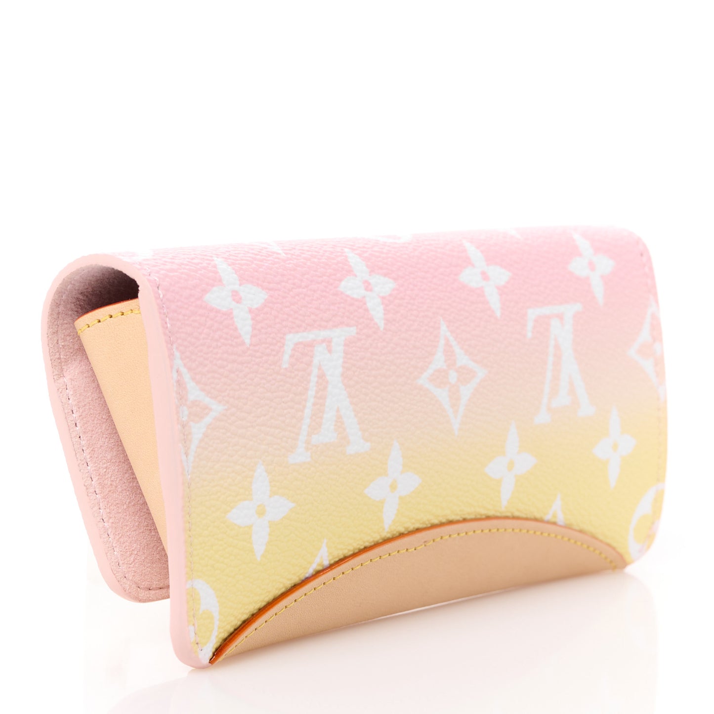 Monogram Giant By The Pool Woody Glasses Case Light Pink