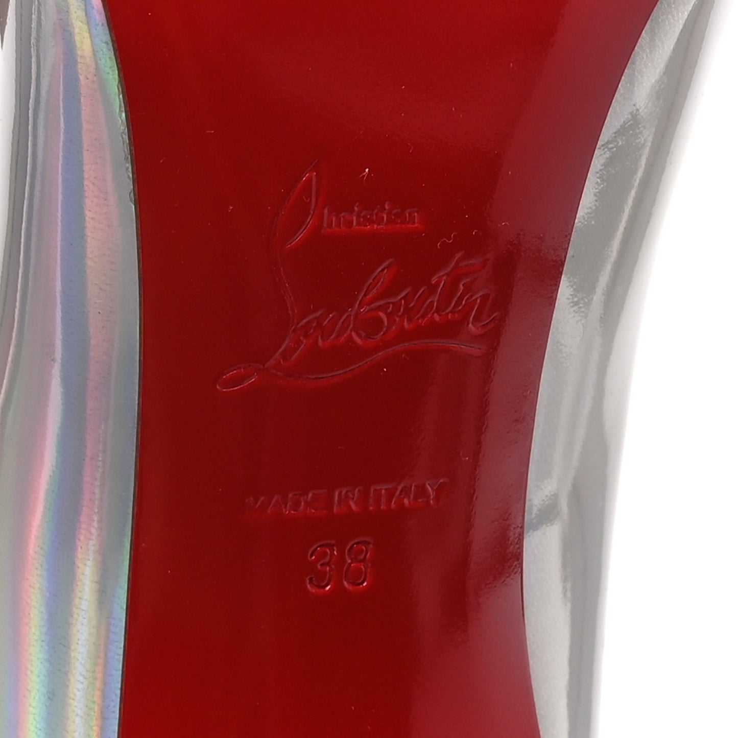 Specchio Laser Hot Chick 100 Pumps 38 Silver