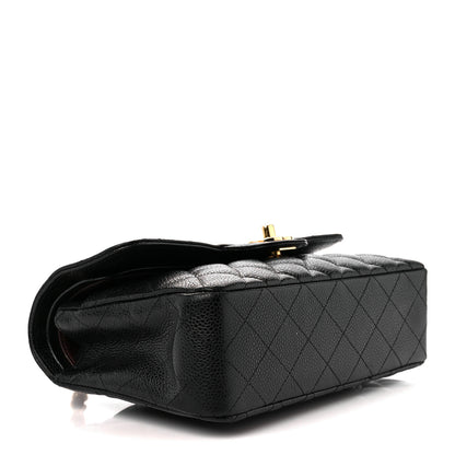 Chanel Caviar Quilted Small Double Flap Black 4 of 11