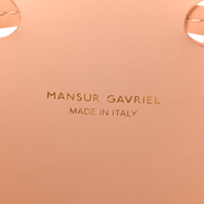 Mansur Gavriel Patent Calfskin Bucket Rosa 6 of 8