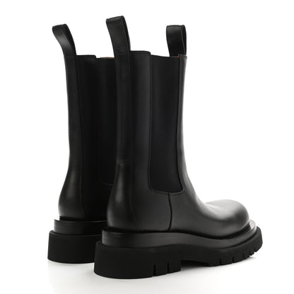 Bottega Veneta Calfskin The Lug Chelsea Boots 37.5 Black 4 of 11