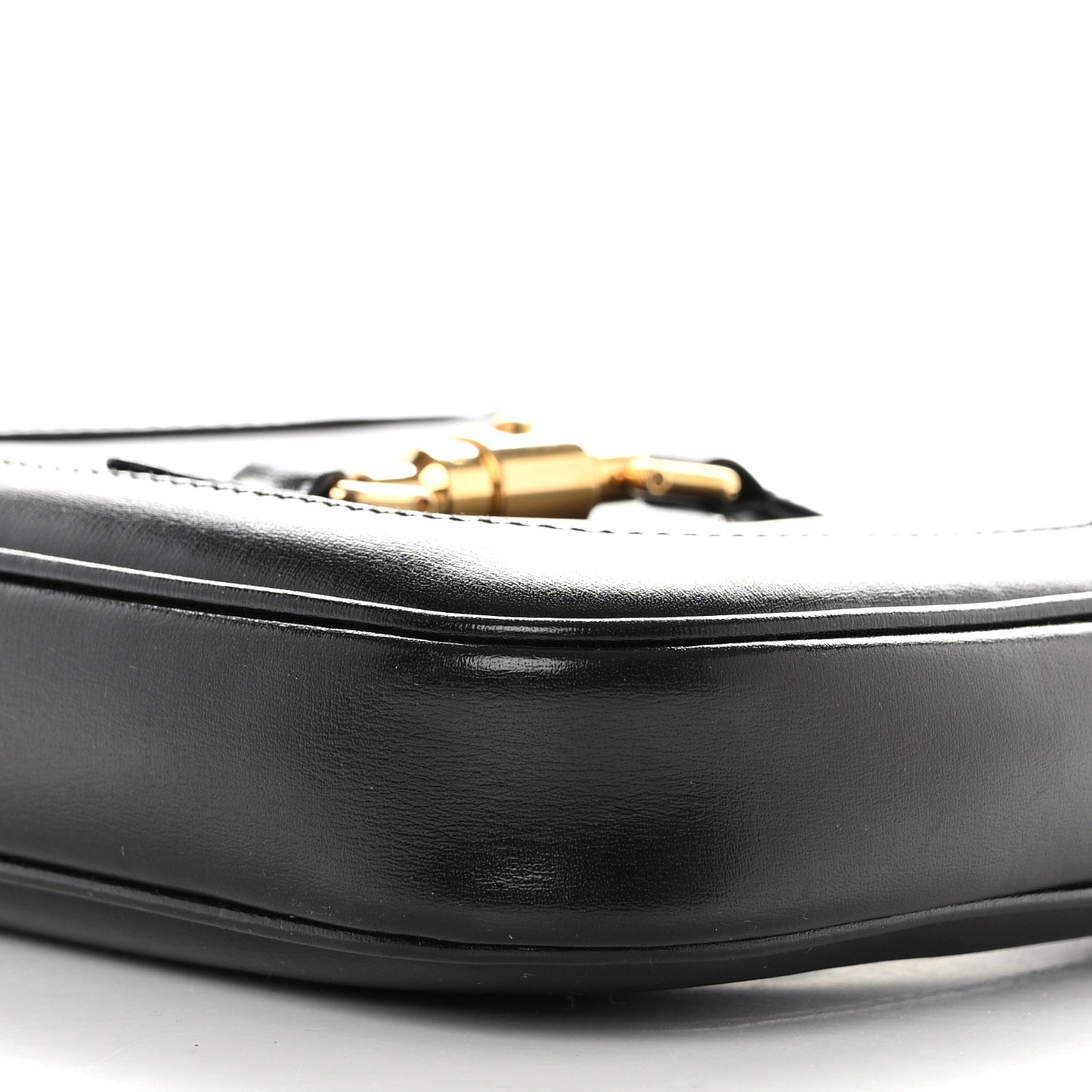 Boarded Dyana Lux Calfskin Mini Jackie 1961 Hobo Black