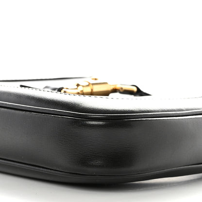 Gucci Boarded Dyana Lux Calfskin Mini Jackie 1961 Hobo Black 10 of 11